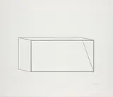 Donald Judd, Untitled: one plate, 1977-78, Etching, from the set of 16 on wove paper, with full margins,