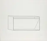 Donald Judd, Untitled: one plate, 1977-78, Etching, from the set of 16 on wove paper, with full margins,