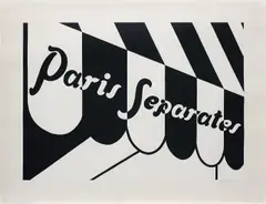 Paris Separates by Patrick Caulfield, 1973, Screenprint, on wove paper, with full margins,, offered Jan 2016
