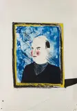 David Hockney, Portrait of Rolf Nelson, 1965-1968, Lithograph in colours with hand-colouring in watercolour, on Rives BFK paper, the full sheet,