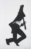 Robert Longo, Frank, from Men in the Cities, 1993, Lithograph, on Arches paper, with full margins,