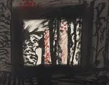 Sand by Howard Hodgkin, 1982-85, Lithograph in colours with hand-colouring in watercolour, on buff Velin Arches mould-made paper, the full sheet,, sold Jan 2016