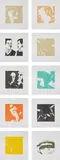 Alex Katz, A Tremor in the Morning, 1986, The complete portfolio of 10 woodcuts in colours, on BFK Rives paper, with full margins, with the accompanying book of poems by Vincent Katz containing 11 linocuts in colours by Alex Katz,