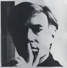 Self Portrait by Andy Warhol, 1966, Offset lithograph, on silver-coated paper, with full margins,, sold Jan 2016