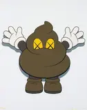 Kaws, Warm Regards, 2005, Hand letterpress in colours, on wove paper, with full margins,