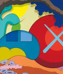 You Should Know I Know by Kaws, 2015, Screenprint in colours, on wove paper, the full sheet,, sold Jan 2016