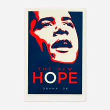 Hyperakt, The New Hope, 2008, screenprint in colors