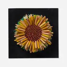 Untitled (Sunflower) by Federico Uribe, Pencils, sold Mar 2025
