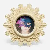 Bec Winnel, Fae, 2013, pastel and watercolor on paper in artist's frame