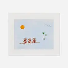 Javier Calleja, Untitled, 1999, mixed media on paper
