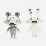 Takashi Murakami, KaiKai and Kiki (Black and White) (set of two)
