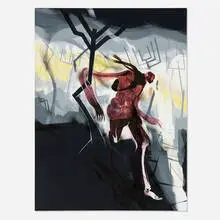 William Barras, Wandering, 2005, acrylic and spray paint on canvas