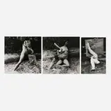 Hans Breder, Three works from the Old Man's Creek portfolio, 1971, vintage gelatin silver print mounted to board