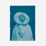 Edward S. Curtis, Kwakiutl, c. 1915, vintage cyanotype