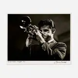 Herman Leonard, Chet Baker, Newport Jazz Festival, gelatin silver print