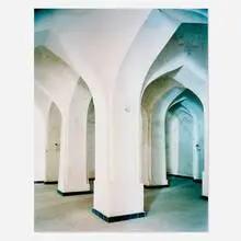 Brian McKee, Uzbekistan # 4 (from the Re-build-ings series), C-print mounted to aluminum