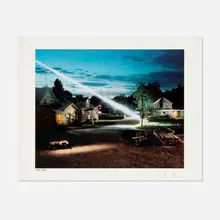 Untitled (Ray of Light) (from the Twilight series) by Gregory Crewdson, 2023, digital inkjet print, sold Mar 2025