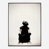 Mohau Modisakeng, Untitled (Frame VIII) (from Untitled Frames 2012-2013), 2012, ink-jet print in artist's frame