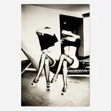 Ellen von Unwerth, Nudes at the Royalton Hotel, New York, 1992, gelatin silver print mounted to Gator board