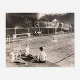 O. Winston Link, Swimming Pool (Welch, WV), gelatin silver print