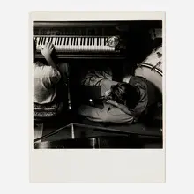 William Claxton, Chet Baker and Teddy Charles (Piano), Pasadena, 1953, 1953, vintage gelatin silver print