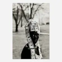 Zanele Muholi, Thandiwe, Roanoke, VA, 2018, gelatin silver print mounted to aluminum