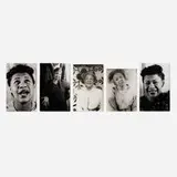 Carl Van Vechten, Group of five postcards, c. 1933, vintage gelatin silver print on postcard