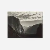 Ansel Adams, Yosemite Valley, High Clouds, from Tunnel Esplanade, Yosemite National Park, CA