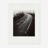 Roger Minick, Truck on Levee, 1968, vintage gelatin silver print