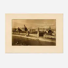 The Kremlin, Moscow, U.S.S.R. by Margaret Bourke-White, 1931, vintage gelatin silver print, sold Mar 2025