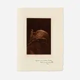 Edward S. Curtis, Signal Fire to the Mountain God, 1909, photogravure