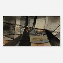 Lee Gatch, New York, 1955, oil on canvas