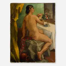 Othon Friesz, Untitled (Nude), oil on canvas