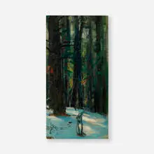 John F. Carlson, Mountain Path, oil on canvas board