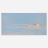 Robert R. Bliss, Blue Beach, c. 1960, oil on Masonite