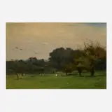 George Inness, In the Orchard, c. 1885, oil on canvas
