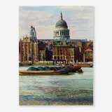 Duncan Grant, Saint Paul's Cathedral, 1938, oil on canvas