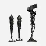 Albert Paley, Collection of three candleholders
