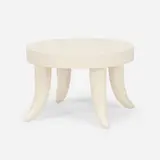 William Sofield, No. 1 of Limited Edition Tusk Table In Ivory Lacquer, 1990 / 2022, lacquered wood