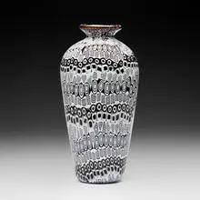 Fratelli Toso, Vase, c. 1990, murrine