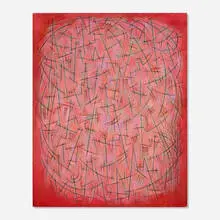 Elaine Wesley, Untitled, 1984, oil on canvas