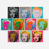 Andy Warhol, Marilyn Monroe (Marilyn), 1967, screenprint on paper
