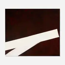 Beverly Pepper, Cor-ten Impact, I, 1972, acrylic on canvas