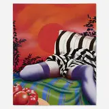 Eduardo Úrculo Fernandez, Ante mí contemplé las esplendidez, 1975, oil on canvas