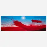 Barnaby Furnas, Flood (Final), 2006, urethane and ink on linen