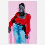 Nalia Opianga by Otis Kwame Kye Quaicoe, 2020, oil on canvas, sold Nov 2025