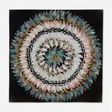 Miriam Schapiro, Pinwheel #2, 1978, fabric and acrylic on paper