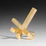 Max Bill, Einheit aus drei gleichen Volumen, 1961-66, brass