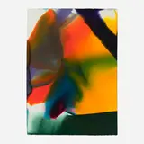 Paul Jenkins, Phenomena Last in Egypt, 1986, watercolor on paper
