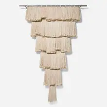 Alexandre Da Cunha, Kentucky (Drop), 2013, mop heads, metal, fittings
